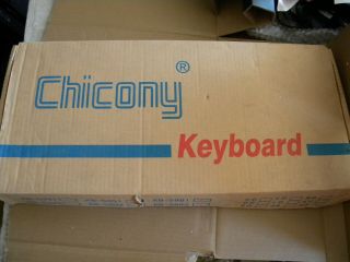 Vintage Chicony 5981 Xt 5 Pin Din Connection Open Box Monterey Switches E8hkb