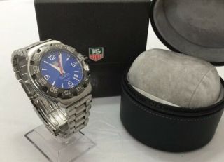 Tag Heuer Formula 1 Rare Blue Men’s Watch F1 With Boxes