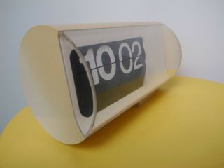 Vintage Cifra 3 flip clock Solari /Olivetti Panton Weltron Kartell 4