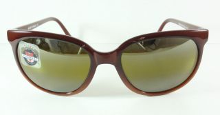 Vuarnet Sunglasses 002 Cateye Vintage Brown Skilynx Glass Lens Glacier 4002