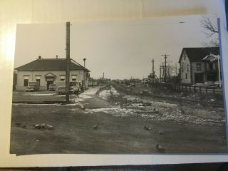 Vintage Photo Boston & Maine Railroad Station Portsmouth Nh Herald Photo