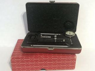 Vintage Starrett 196 Dial Indicator Machinist Plunger Kit Complete