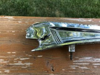 VINTAGE 1947 PONTIAC INDIAN STANDARD HOOD ORNAMENT 509591 2