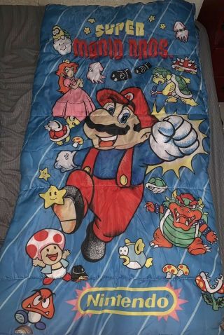 Vintage Mario Sleeping Bag