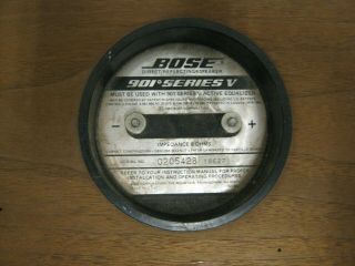 Vintage Bose 901 Series V Direct/Reflecting Speakers (Speakers Only) 11