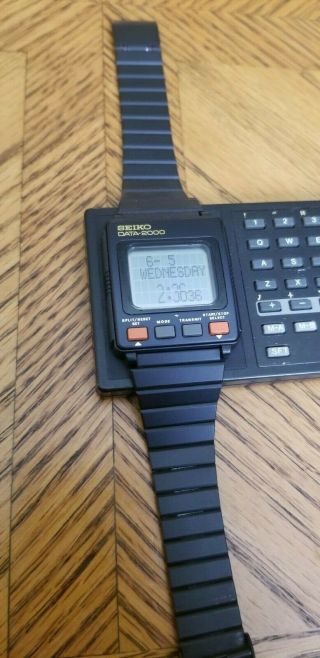 Seiko Data - 2000 & Keyboard With Box/papers Uw01