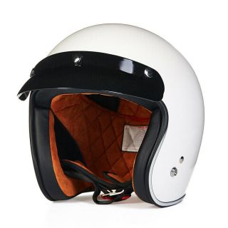 TORC T50 Open Face 3/4 Motorcycle Helmet DOT Cafe Racer Retro Vintage 6