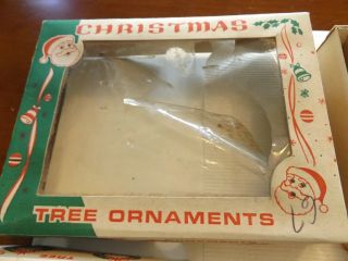 Antique/Vintage 3 Boxes of 12 Assorted Indents Polish Glass Christmas Ornaments 3