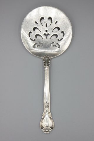 Gorham Chantilly Sterling Silver Solid Tomato Server Spoon – 7 1/2 " Old Mark