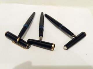 Defect Vintage Montblanc Fountain Pen Gold For Repair Or Spare Parts