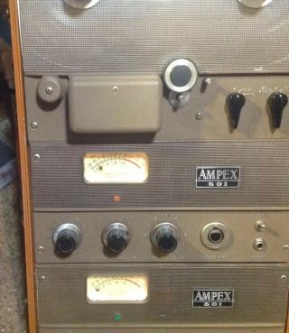 Vintage Ampex 601 Reel To Reel Tape Player 3