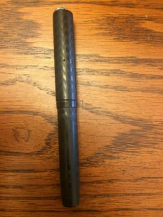 Vintage Waterman Ring Top Black Hard Rubber Fountain Pen - Flexible Medium