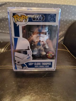 Funko Pop Star Wars 501st Clone Trooper 25 Sdcc 2012 Le 480 Rare Grail