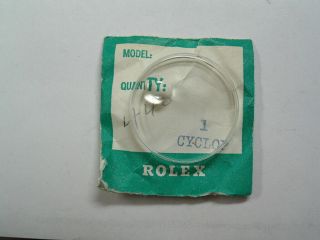 Vintage Nos Rolex 25 - 115 Acrylic Crystal R - 172