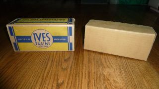 Ives Train Prewar Empty Box Vintage Engine 258 Black