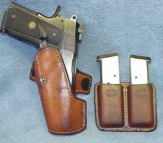 Vintage Rogers & Ted Blocker Competition Holster Set 5 " Colt 1911 / Clones