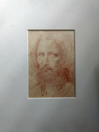 Rare Old Italian Master Drawing On Hand Laid Paper