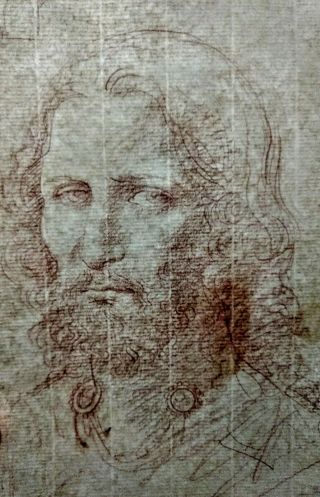 RARE Old Italian Master Drawing on hand laid paper 5