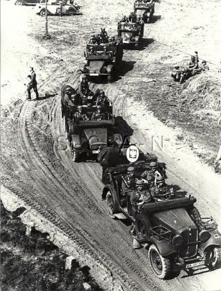 Wwii Ger Panzer Tank - Truck - Krupp Kfz - Poland 1939 - Large Private Archive Photo