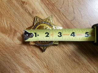 Rare Vintage Obsolete California Highway Patrol Badge - Historical Collectable 2