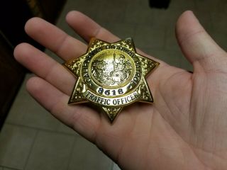 Rare Vintage Obsolete California Highway Patrol Badge - Historical Collectable 4