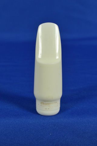 Vintage Rare Buescher True Tone 3 Alto Saxophone Sax Mouthpiece White Usa