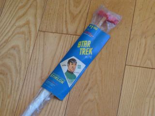 18 Vtg Kites Star Trek Mr Spock Hi Flier Kite Unopen Old Stock Rare