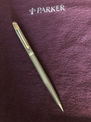 Vintage Parker 75 Classic - Vermeil Sterling Silver Pencil