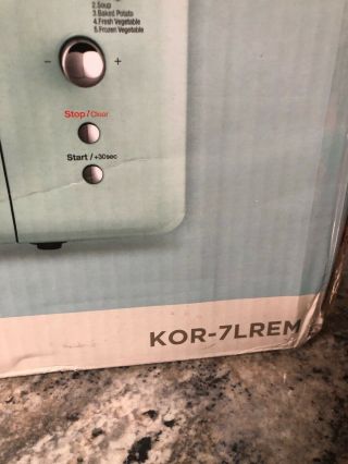 Microwave Oven Retro Vintage Kitchen Cooking 0.  7 Cu 700W Daewoo Green 3