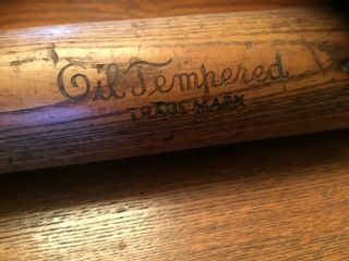 Vintage Louisville Slugger 125 Oil Tempered Bat 3