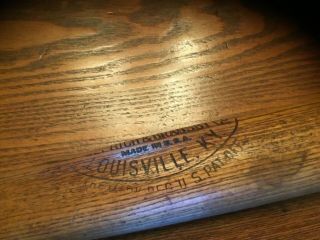 Vintage Louisville Slugger 125 Oil Tempered Bat 7