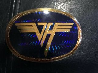 1977 Rare Van Halen Pacifica Belt Buckle Vintage