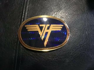 1977 RARE VAN HALEN PACIFICA BELT BUCKLE VINTAGE 2