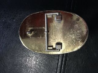 1977 RARE VAN HALEN PACIFICA BELT BUCKLE VINTAGE 3