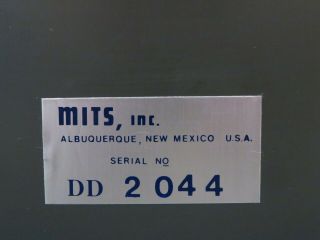Vintage - MITS Altair 8 