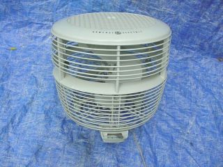 Vintage General Electric Floor Table Fan 3 Speed Rare Dual Blade Fan No F16f3