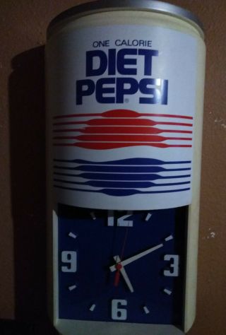 Vintage pepsi wall clock 2