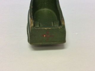 Vintage Green Toy Army Truck - The Sun Rubber Company,  Barberton,  Ohio 4