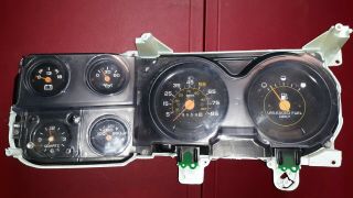 Vtg 1973 - 87 Chevrolet Gmc Blazer C10 Truck Speedometer Instrument Cluster Clock