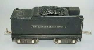 VINTAGE LIONEL PREWAR STANDARD GAUGE 1835W WHISTLE TENDER ONLY WITH OB 3