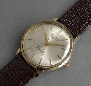 Longines Grand Prize 10k Gold Filled Automatic Vintage Gents Watch C1959