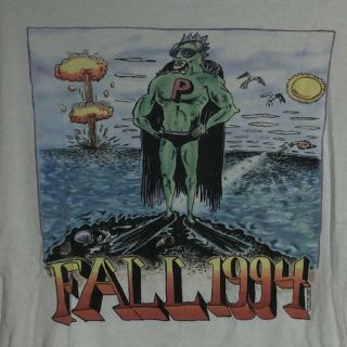 Vintage Phish Tour T Shirt Sz Xl Fall 1994 Jam Band Cut Off Tank Distressed