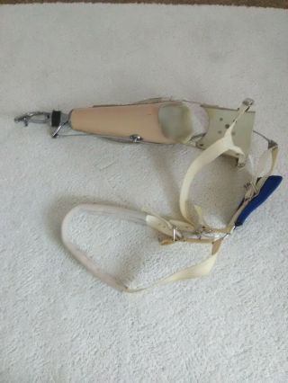 Vintage Hosmer - Dorrance Functioning Medical Arm & Hook Hand Prosthetics