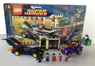 Lego Heroes: Batman Two - Face Chase 6864 Batmobile,  Dc,  Box,  Instructions
