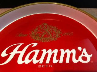 Hamm’s Beer Two Vintage Trays 4