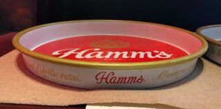 Hamm’s Beer Two Vintage Trays 8