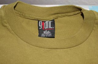 Vintage Eagles “Hell Freezes Over” 1995 World Tour T - Shirt Olive Size XL EUC 3