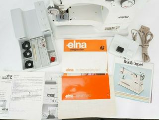 Vintage ELNA SU Type 62D Sewing Machine 2