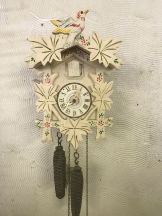 Vintage German Cuckoo Clock Running