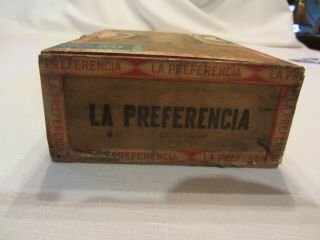 antique vintage tobacco cigar box FULL 5